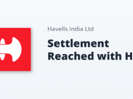 Havells Settlement Agreement Reached with HPL Group