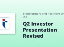Transformers & Rectifiers Revised Investor Presentation for Q2 2025-26