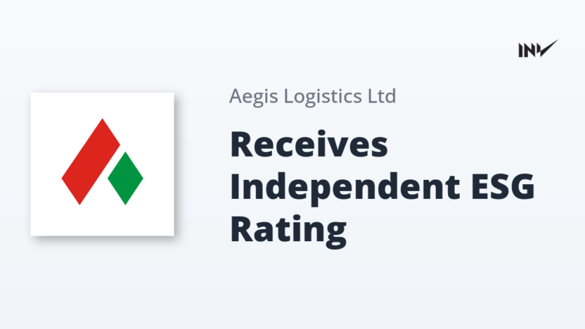 AEGIS LOGISTICS LIMITED Independent ESG Rating Assigned with Score of ...