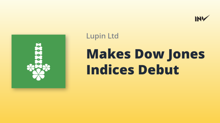Lupin Company Makes Debut in Dow Jones Best-in-Class Indices 2026