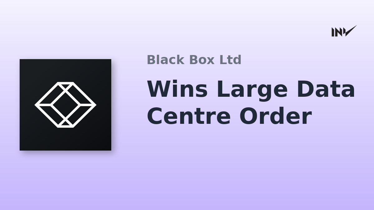 Black Box secures $131 million data centre order from U.S. hyperscaler