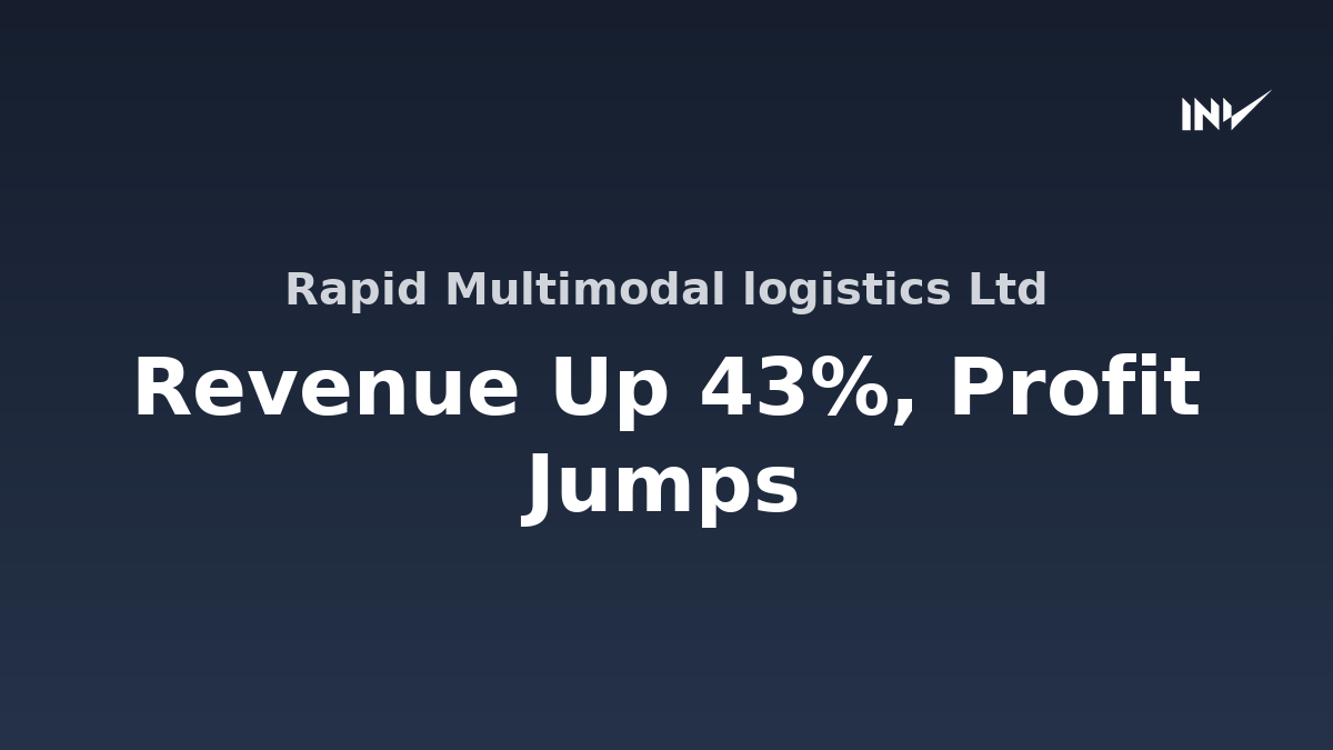 Rapid Multimodal Logistics Reports Strong FY26 Growth