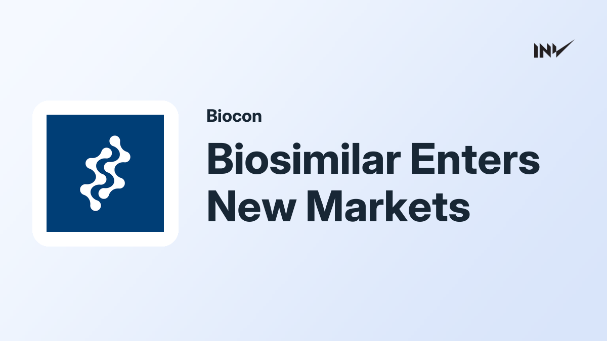 Biocon: Biosimilar Secures Market Entry in Australia, Brazil, China ...