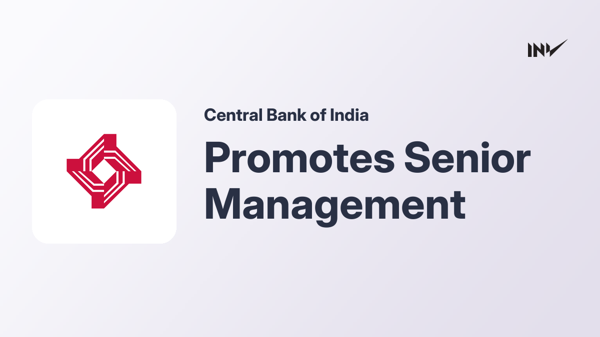Central Bank of India promotes senior executives
