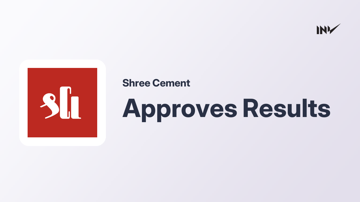 Shree Cement: Board Approves Q2 FY27 Un-Audited Financial Results ...